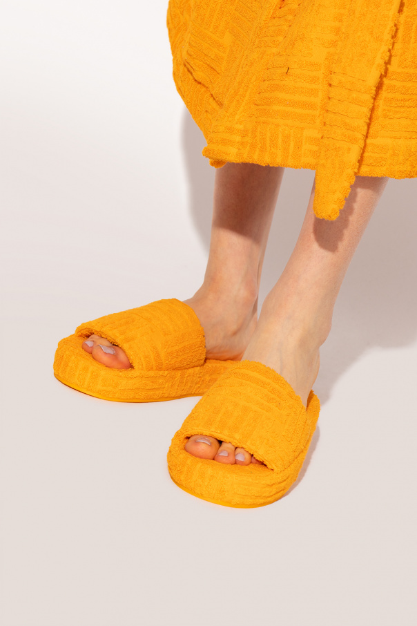 GenesinlifeShops Spain - Orange 'Resort Sponge' slides Bottega